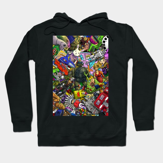 Retro Toy Box Hoodie by matjackson